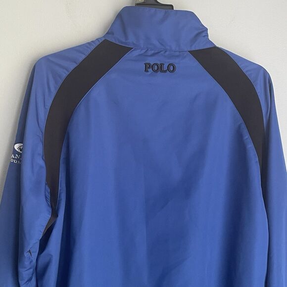 Ralph Lauren Polo Golf Jacket Men’s Size Medium Blue Full Zip Long Sleeve - Picture 13 of 16
